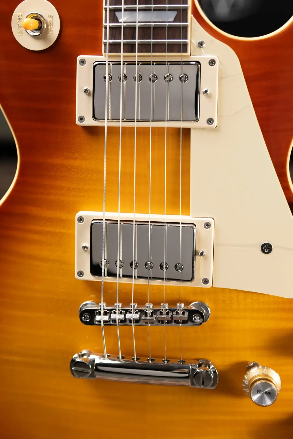 Epiphone Inspired by Gibson 1960 Les Paul Standard Reissue Electric Guitar - Washed Cherry Sunburst with Hardshell Case