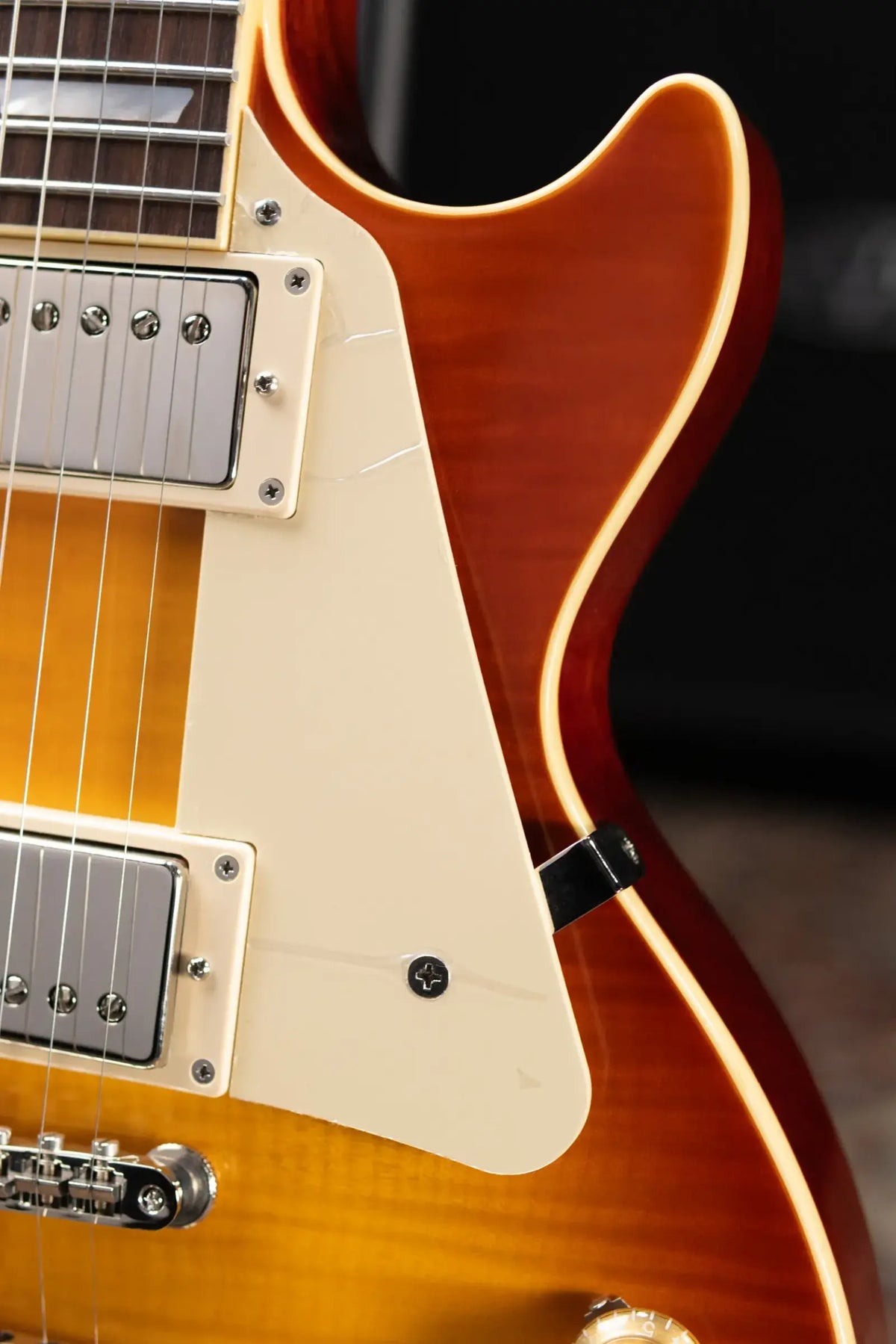 Epiphone Inspired by Gibson 1960 Les Paul Standard Reissue Electric Guitar - Washed Cherry Sunburst with Hardshell Case