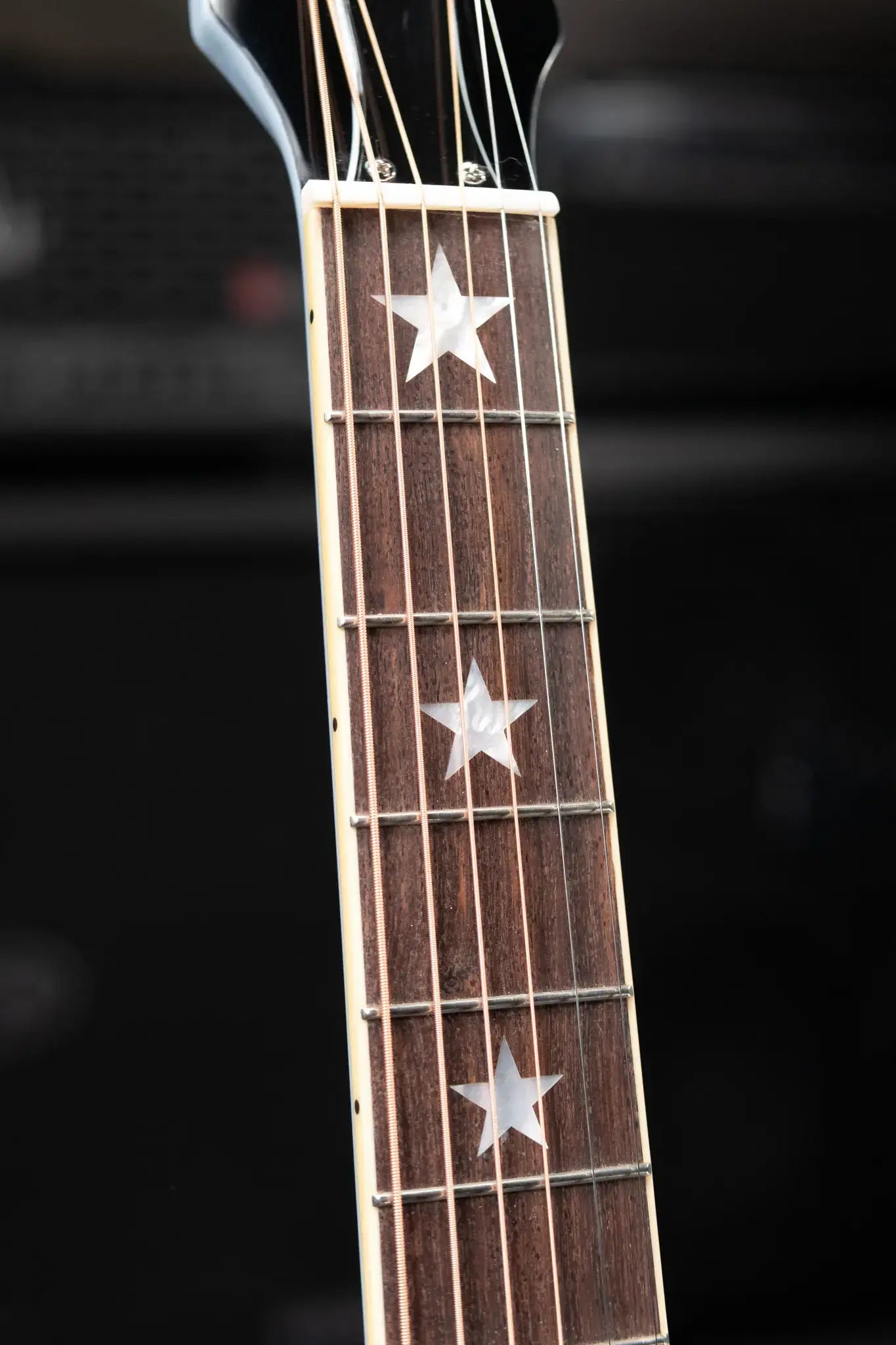 Epiphone Inspired by Gibson J-180 LS Acoustic/Electric Guitar - Frost Blue with Hardshell Case