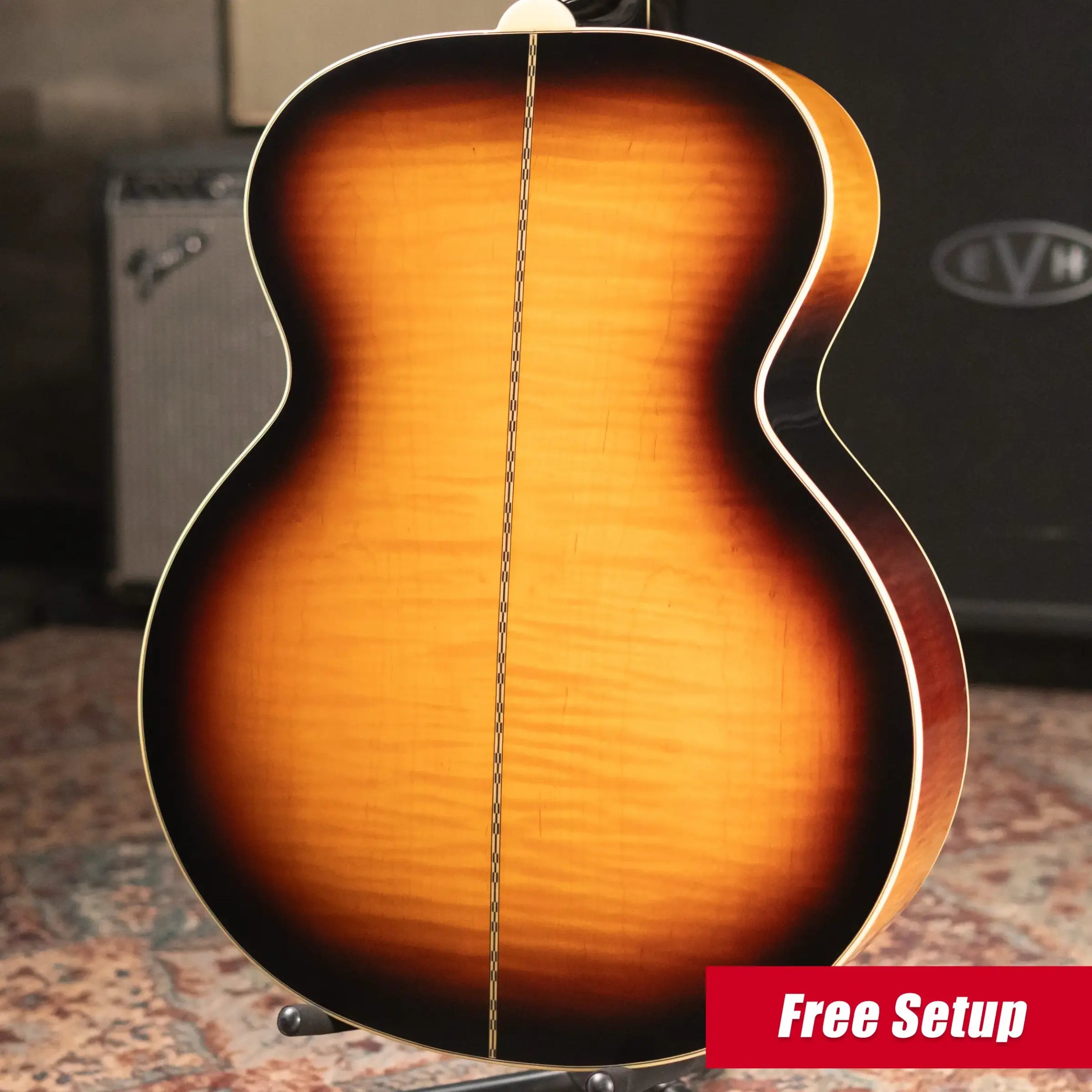 Epiphone J-200 Acoustic/Electric Guitar -  Aged Vintage Sunburst Gloss