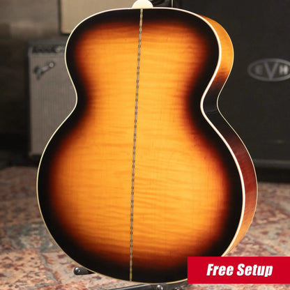 Epiphone J-200 Acoustic/Electric Guitar -  Aged Vintage Sunburst Gloss