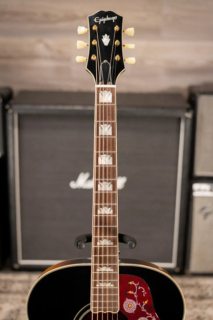 Epiphone J-200 Acoustic/Electric Guitar - Aged Vintage Sunburst Gloss - Used
