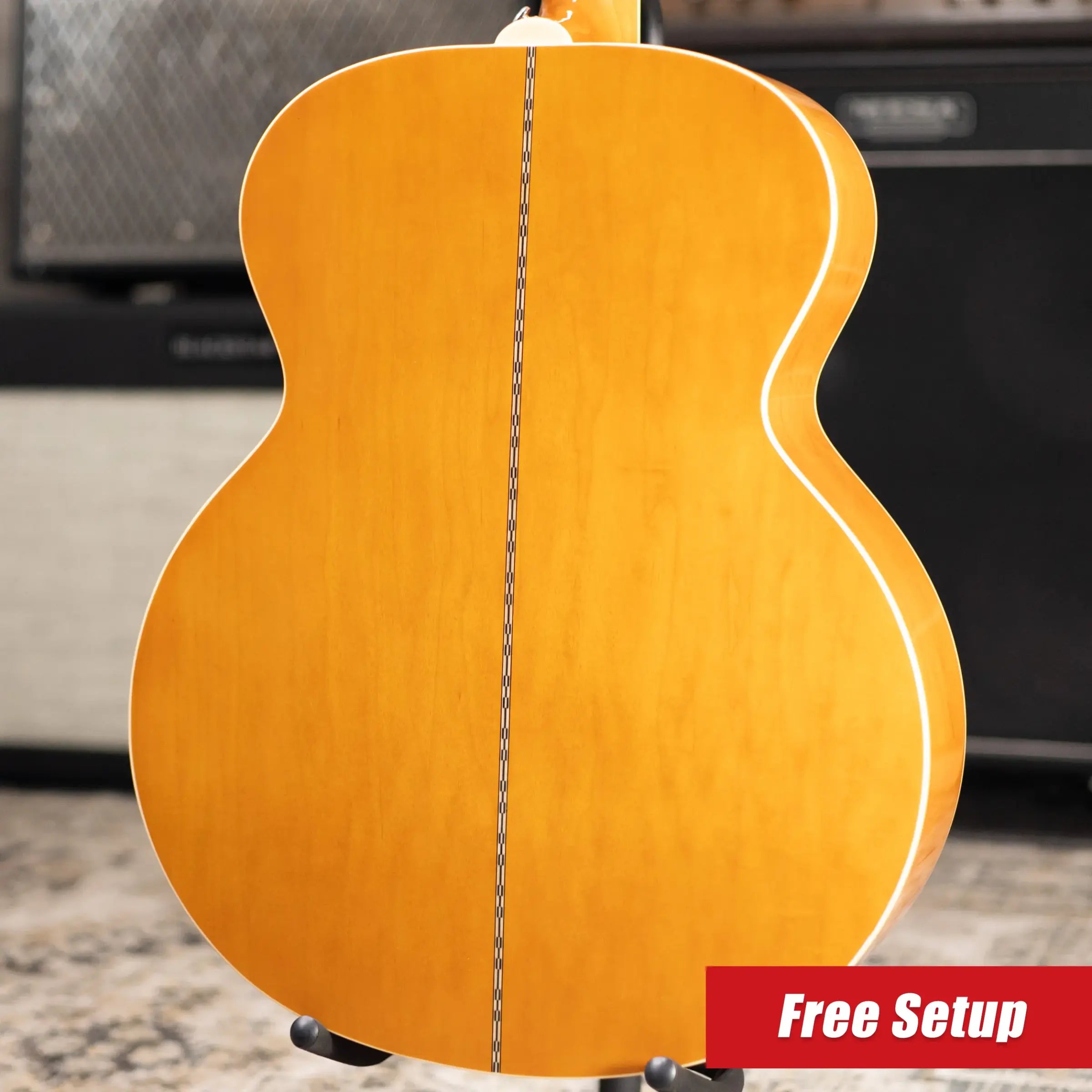 Epiphone J-200 Studio Acoustic/Electric Guitar - Antique Natural