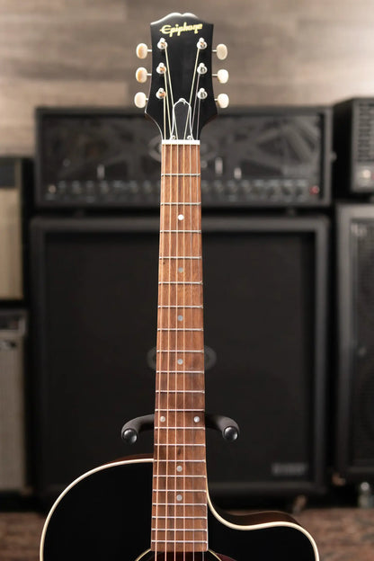 Epiphone J-45 EC All Solid Acoustic/Electric Guitar - Aged Vintage Sunburst Gloss