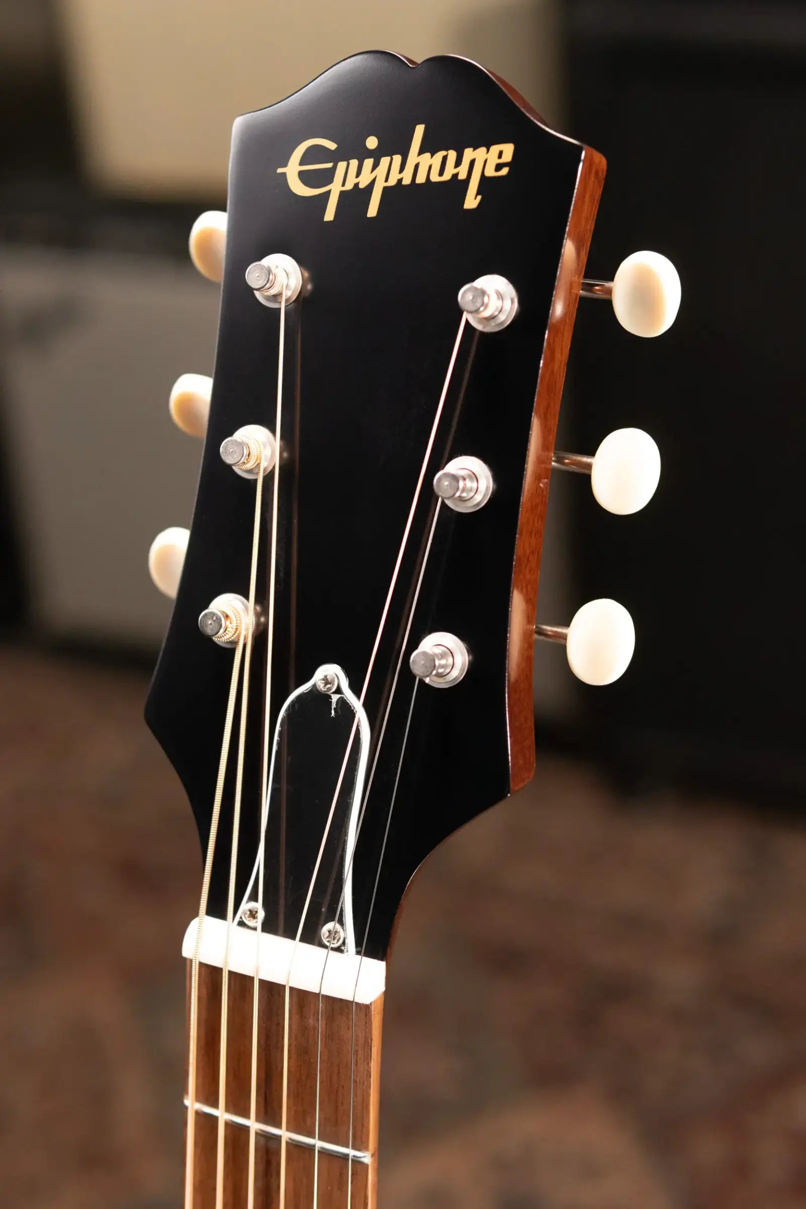 Epiphone J-45 EC All Solid Acoustic/Electric Guitar - Aged Vintage Sunburst Gloss