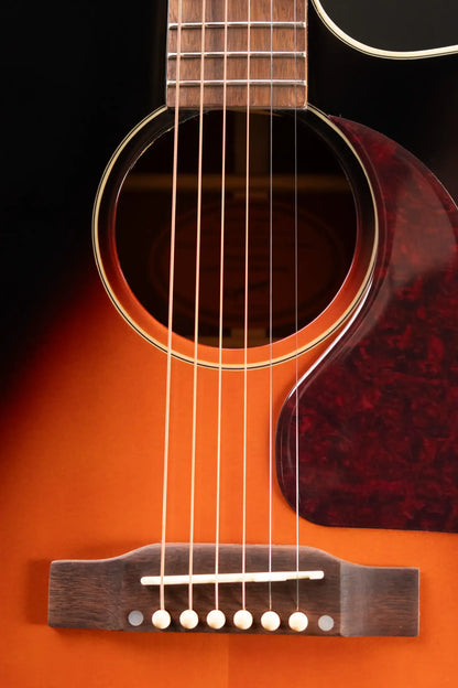 Epiphone J-45 EC All Solid Acoustic/Electric Guitar - Aged Vintage Sunburst Gloss