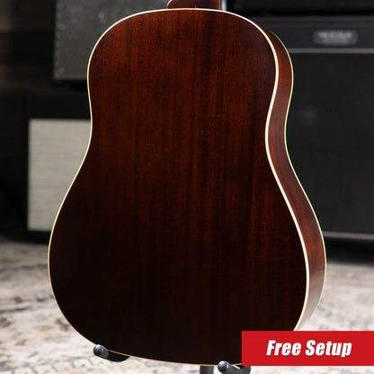 Epiphone J-45 Standard Acoustic/Electric Guitar - Triburst with Gig Bag