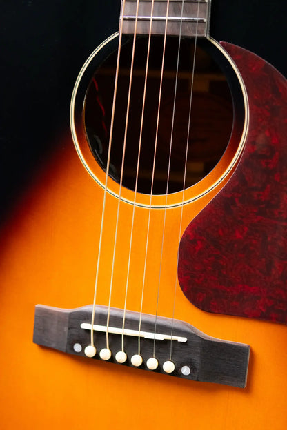 Epiphone J-45 Standard Acoustic/Electric Guitar - Vintage Sunburst with Gig Bag