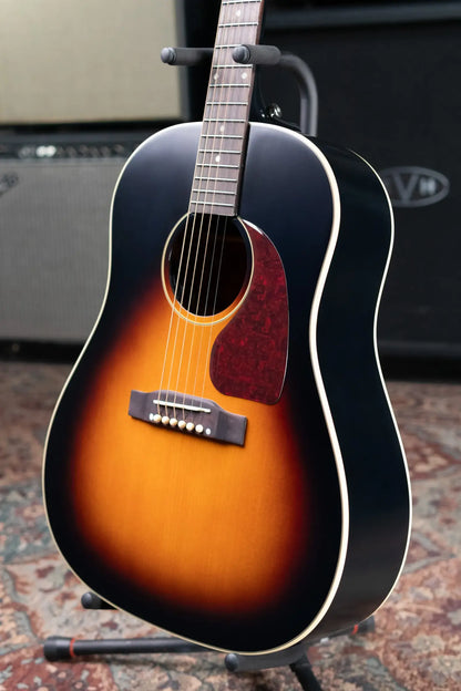 Epiphone J-45 Standard Acoustic/Electric Guitar - Vintage Sunburst with Gig Bag