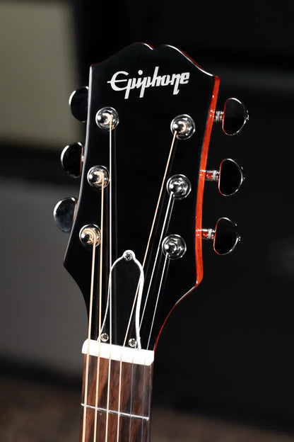 Epiphone J-45 Standard EC Acoustic/Electric Guitar - Honeyburst with Gig Bag