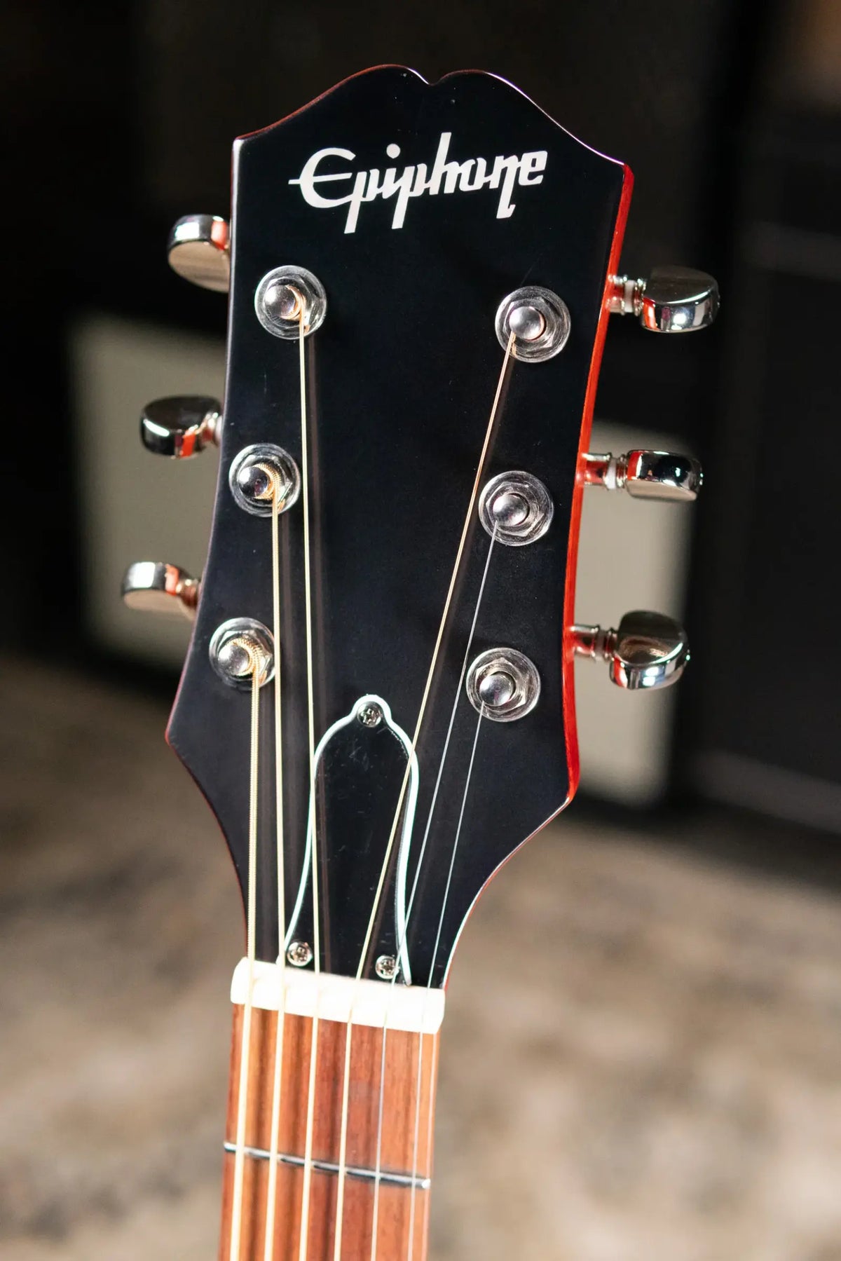 Epiphone J-45 Standard EC Acoustic/Electric Guitar - Honeyburst with Gig Bag