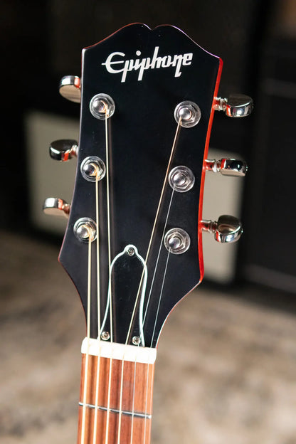 Epiphone J-45 Standard EC Acoustic/Electric Guitar - Honeyburst with Gig Bag