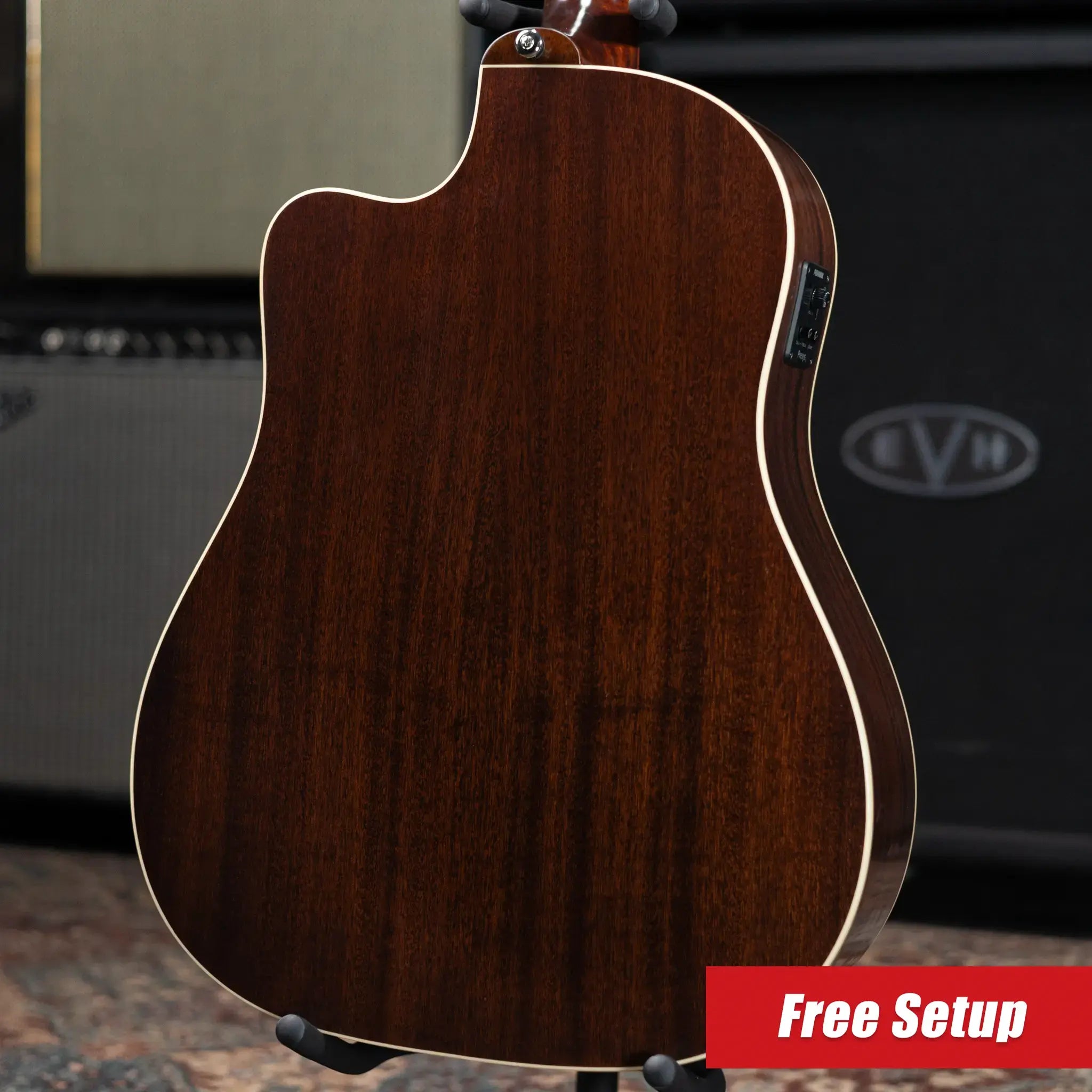 Epiphone J-45 Standard EC Acoustic/Electric Guitar - Vintage Sunburst with Gig Bag