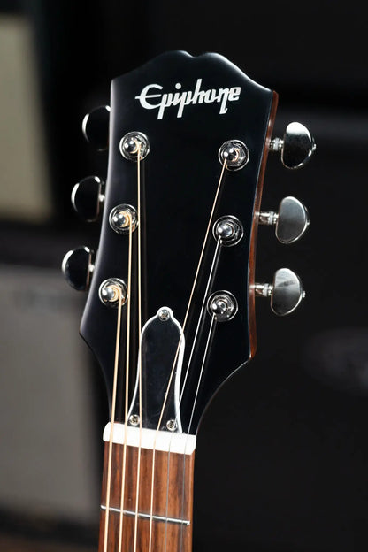 Epiphone J-45 Standard EC Acoustic/Electric Guitar - Vintage Sunburst with Gig Bag