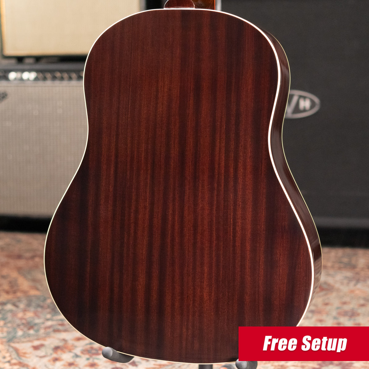 Epiphone J-45 Studio Acoustic/Electric Guitar - Natural with Gig Bag
