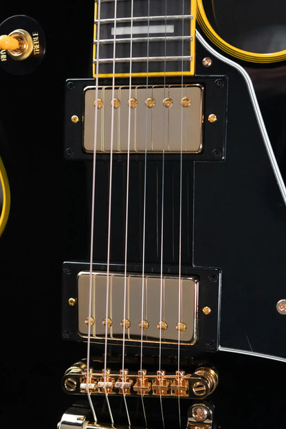 Epiphone Joe Bonamassa 1959 Les Paul Custom Electric Guitar - Antique Ebony with Hardshell Case