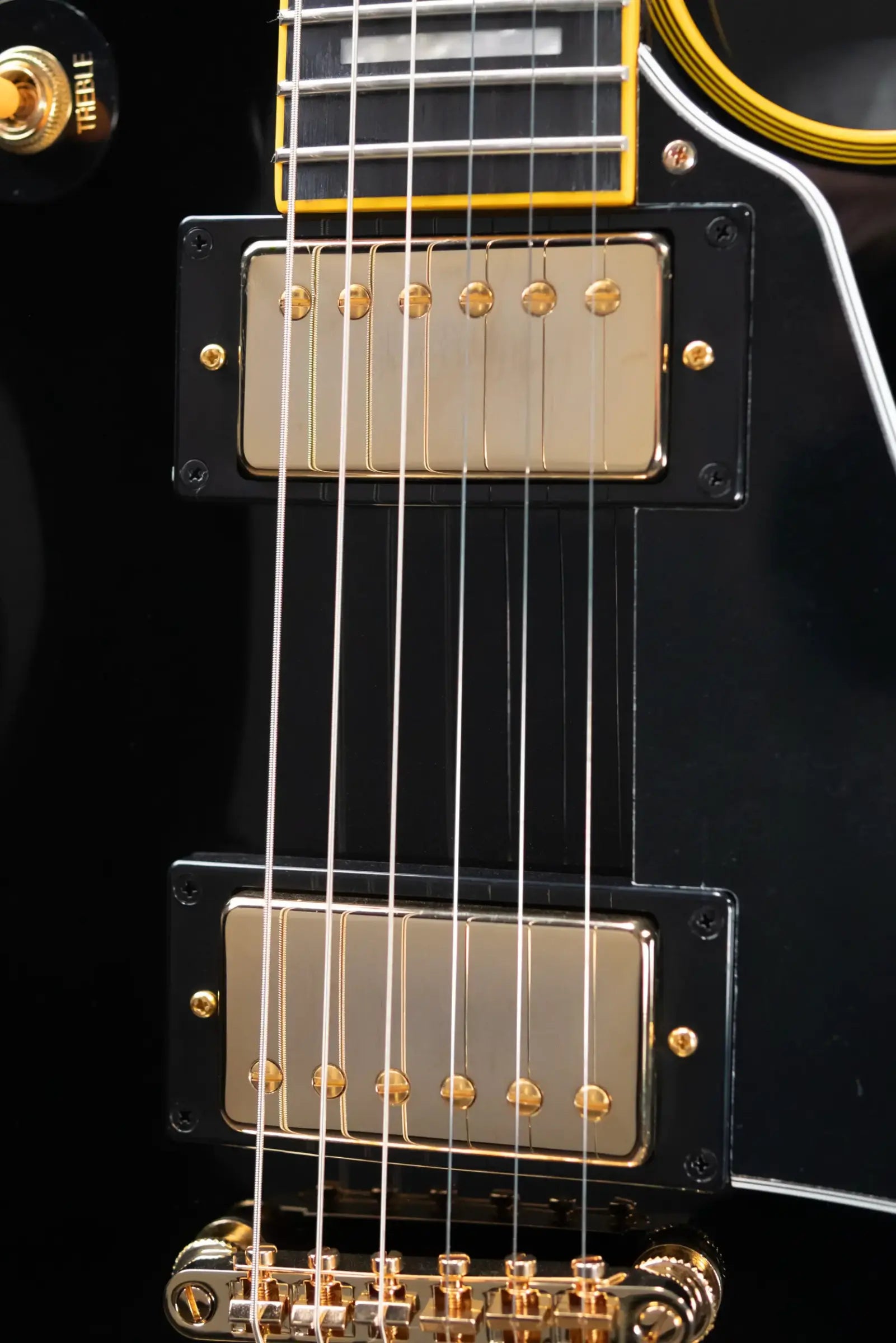 Epiphone Joe Bonamassa 1959 Les Paul Custom Electric Guitar - Antique Ebony with Hardshell Case