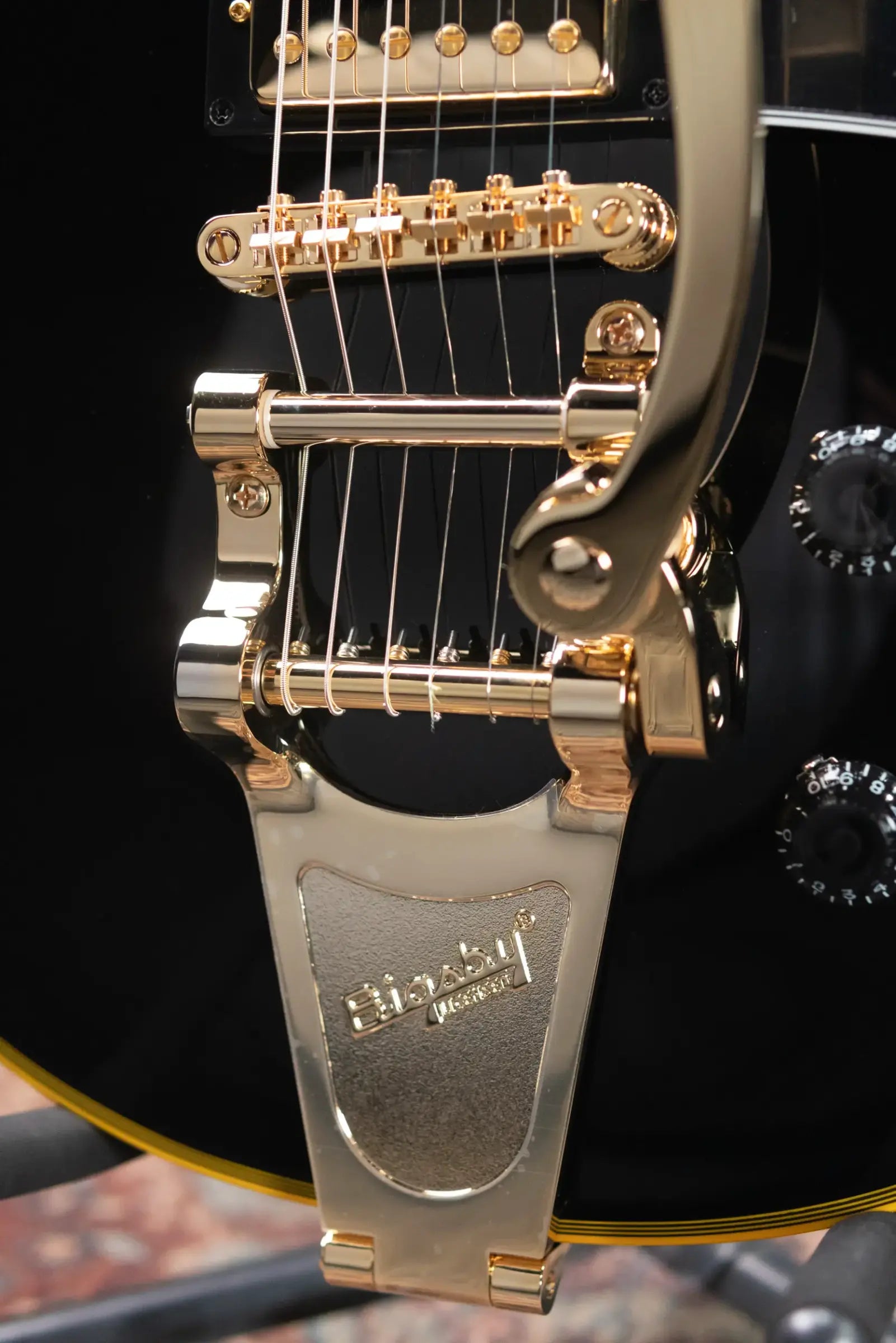 Epiphone Joe Bonamassa 1959 Les Paul Custom Electric Guitar - Antique Ebony with Hardshell Case