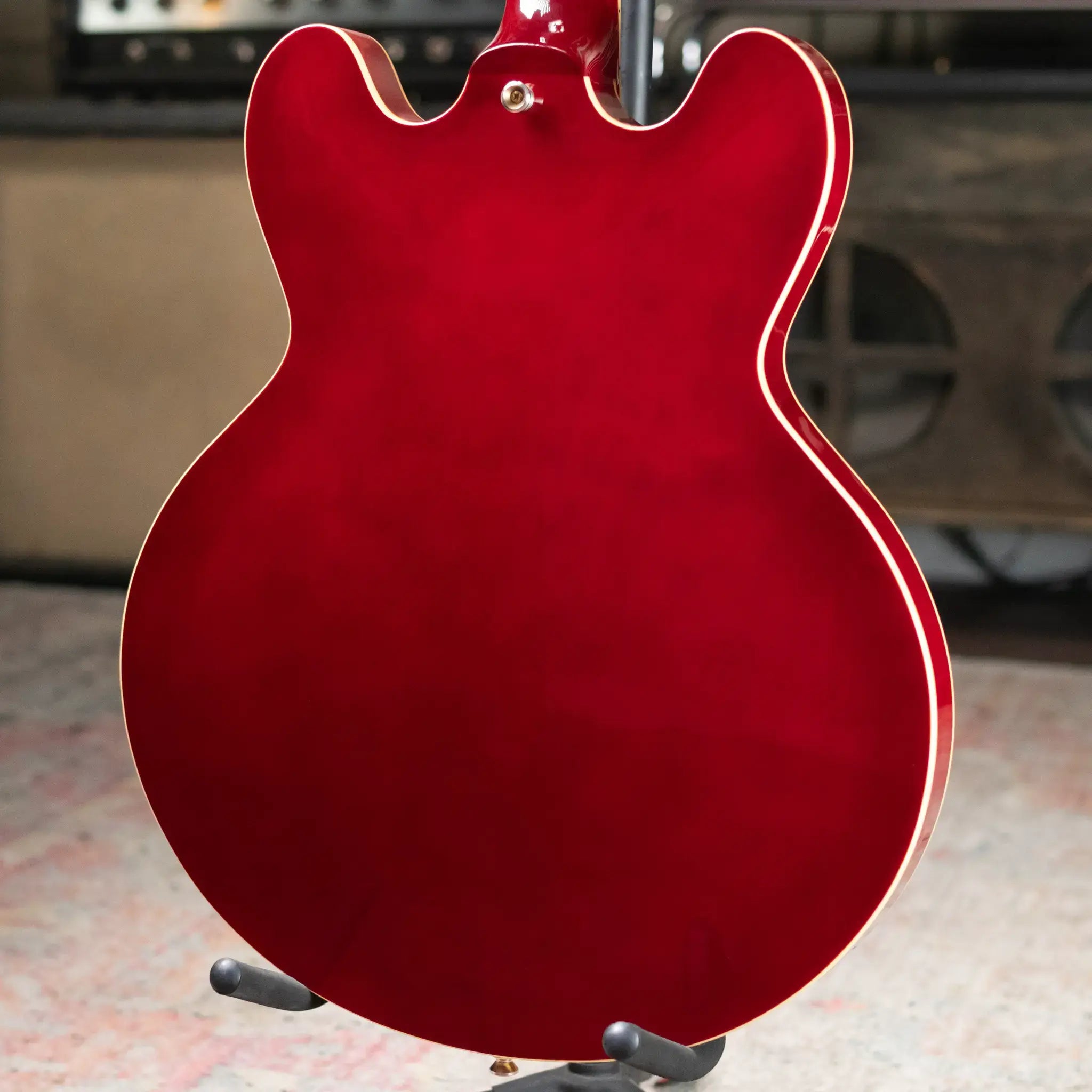 Epiphone Jorma Kaukonen Signature JA-Riviera, Cherry w/ Hardshell Case - Used