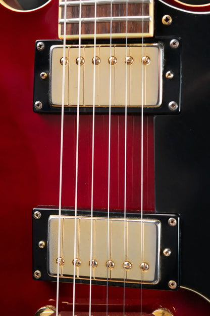 Epiphone Jorma Kaukonen Signature JA-Riviera Semi-Hollow Electric Guitar - Cherry with Hardshell Case - Used