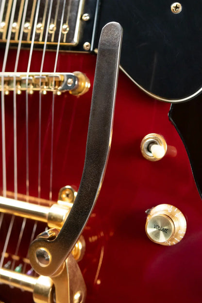 Epiphone Jorma Kaukonen Signature JA-Riviera Semi-Hollow Electric Guitar - Cherry with Hardshell Case - Used