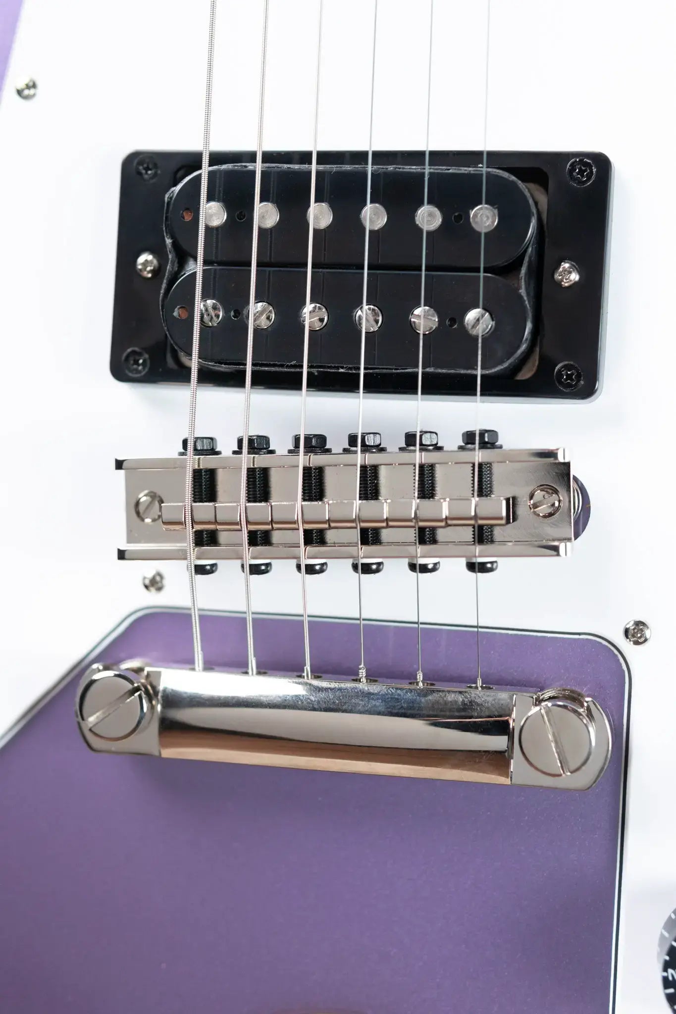 Epiphone Kirk Hammett 1979 Flying V Purple Metallic - Used with Hardshell Case