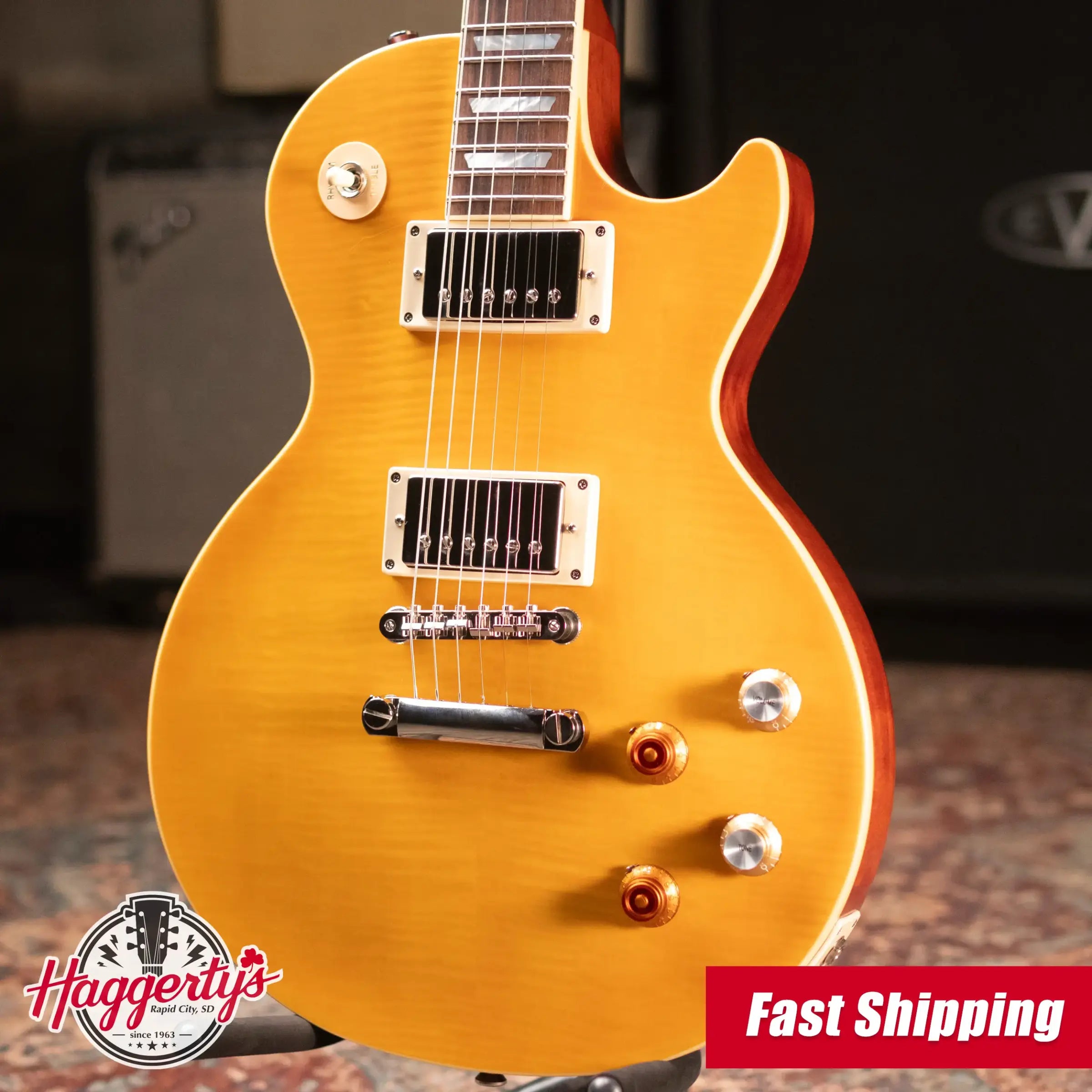Epiphone Kirk Hammett "Greeny" 1959 Les Paul Standard Greeny Burst with Hardshell Case - Used