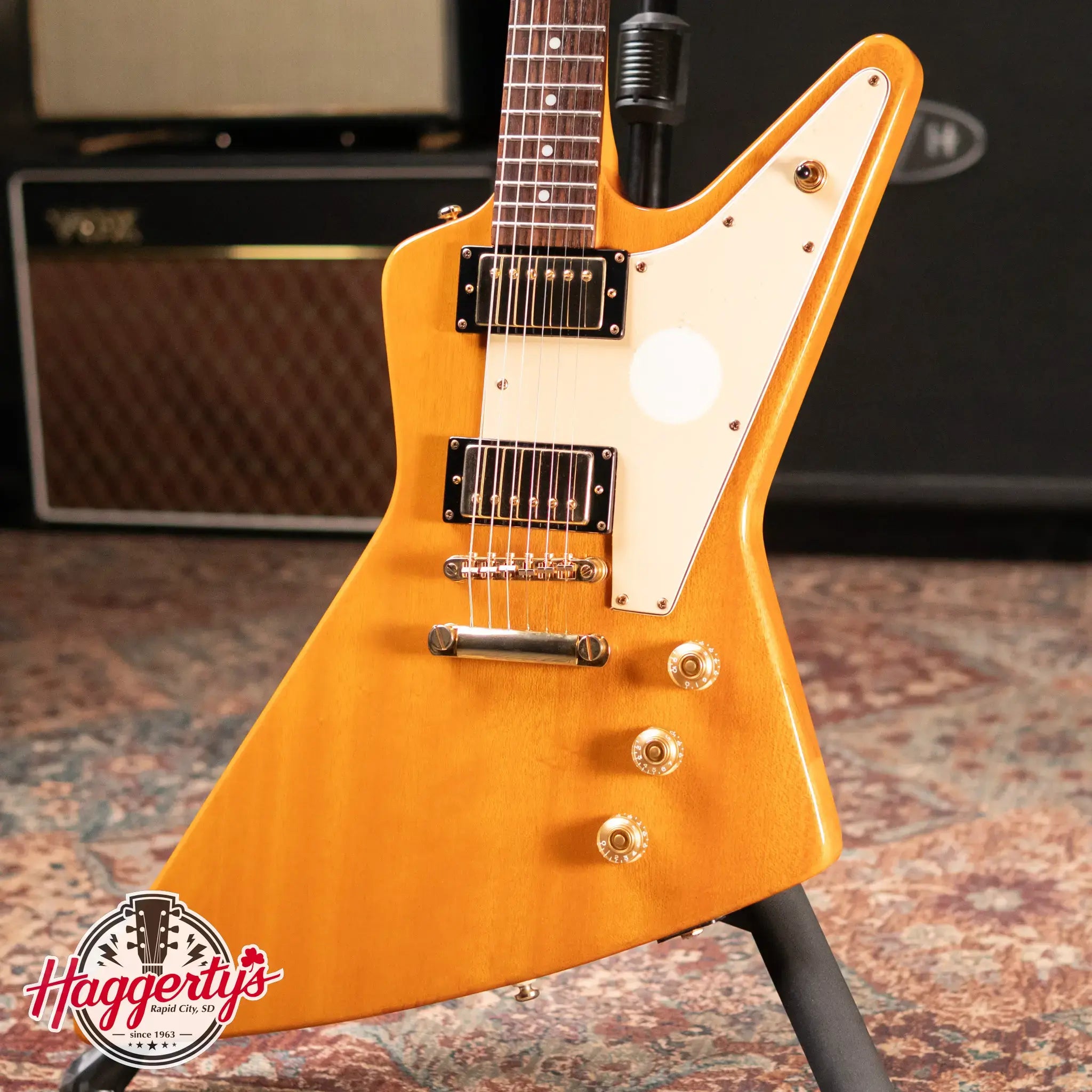 Epiphone Korina Explorer - Antique Natural - Used