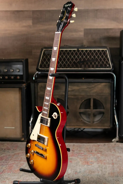 Epiphone Left-Handed Les Paul Standard 50s Electric Guitar - Vintage Sunburst