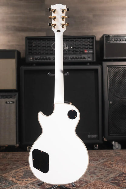 Epiphone Les Paul Custom Electric Guitar - Alpine White with Hardshell Case