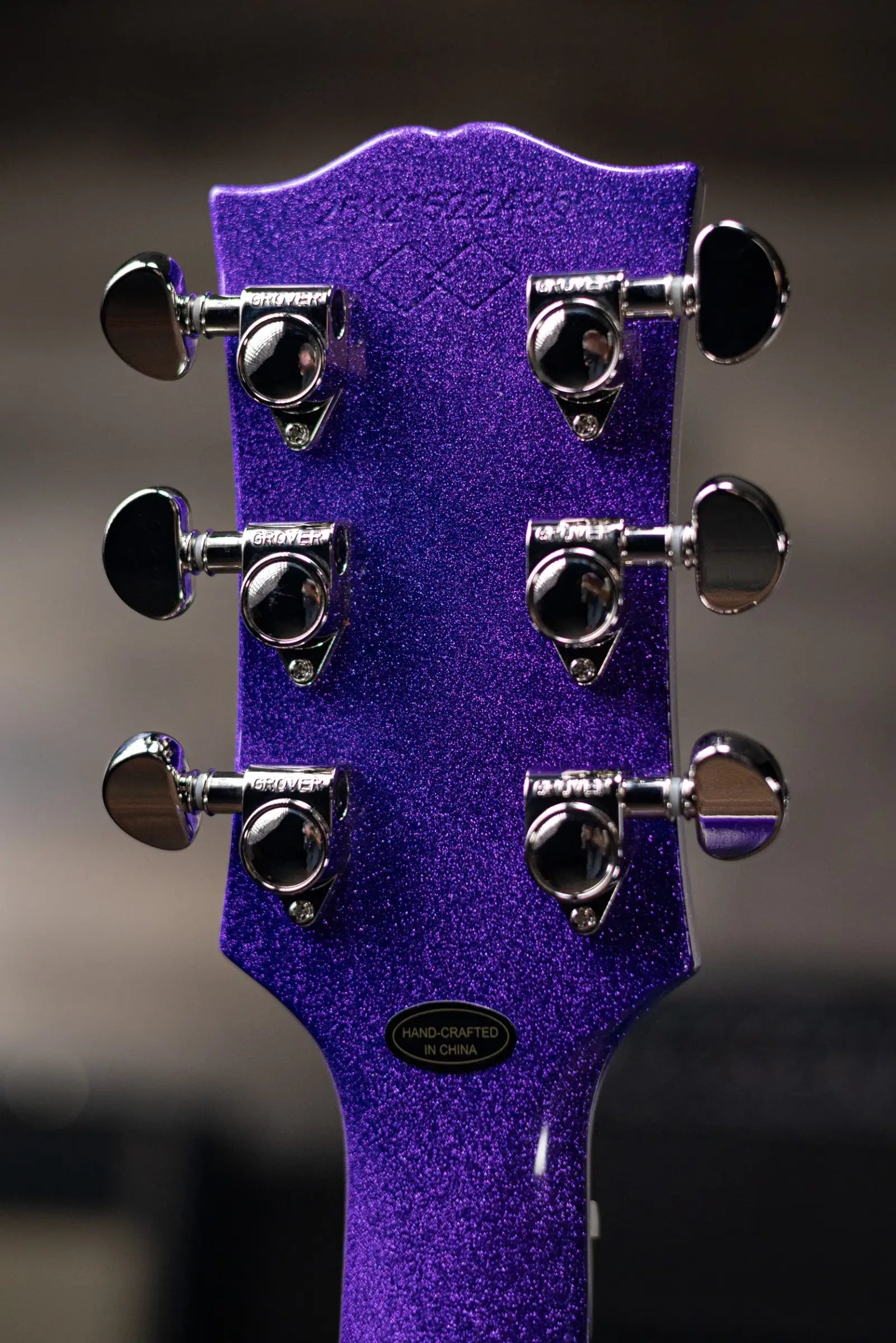 Epiphone Les Paul Custom Electric Guitar - Amethyst Sparkle with Hardshell Case