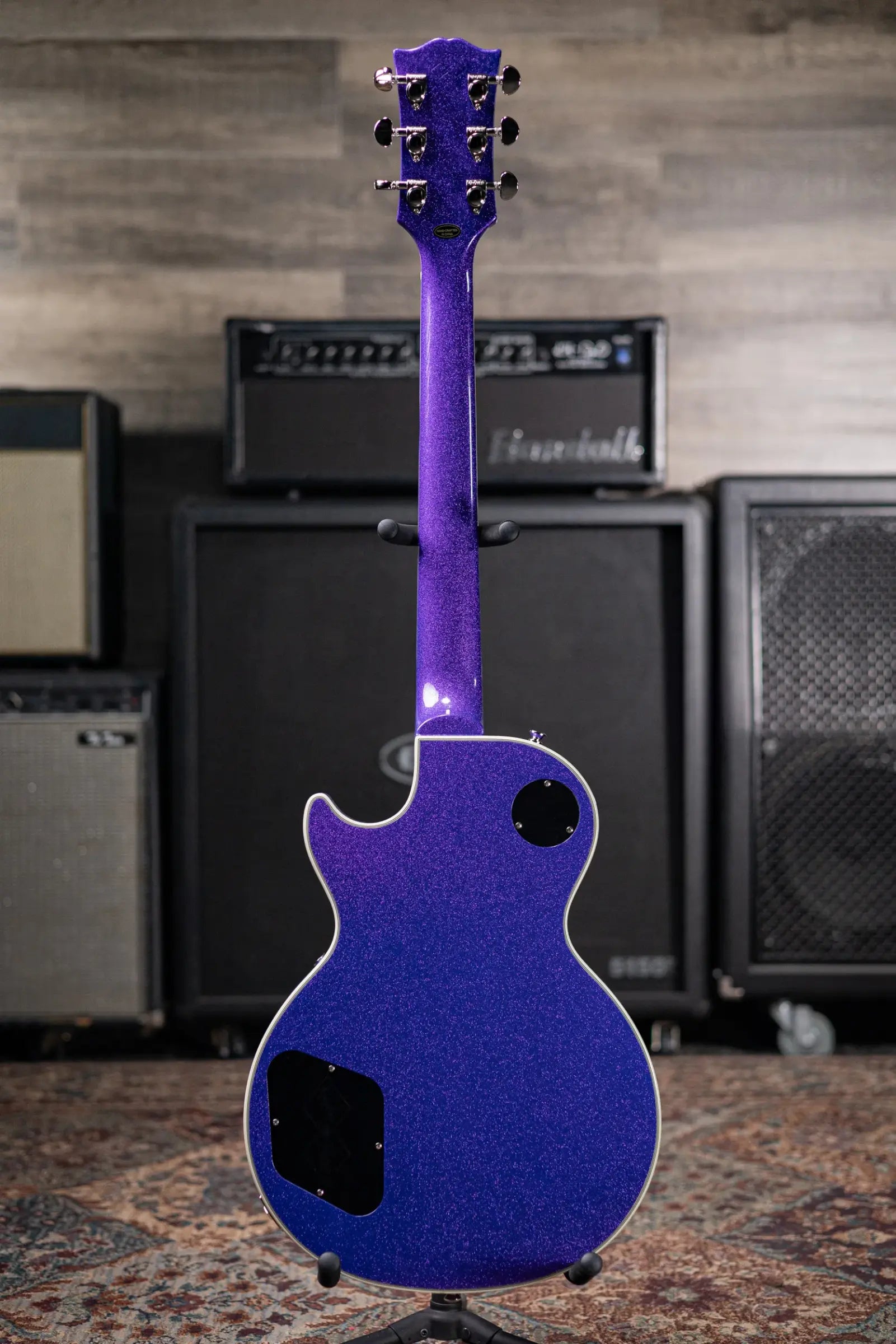 Epiphone Les Paul Custom Electric Guitar - Amethyst Sparkle