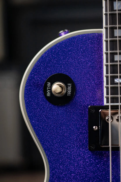 Epiphone Les Paul Custom Electric Guitar - Amethyst Sparkle