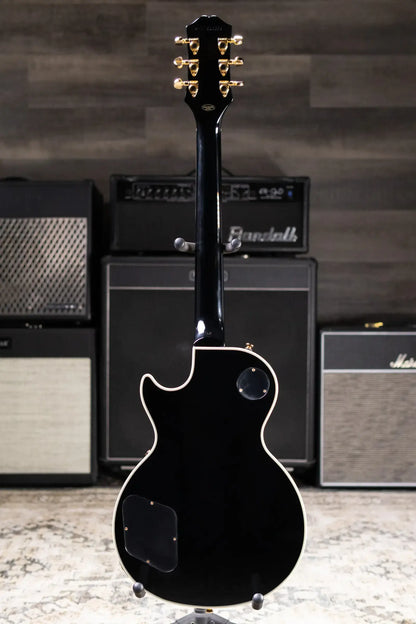 Epiphone Les Paul Custom Electric Guitar - Ebony with Gig Bag