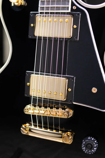 Epiphone Les Paul Custom Electric Guitar - Ebony with Gig Bag