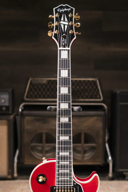 Epiphone Les Paul Custom Electric Guitar - Heritage Cherry Sunburst with Gig Bag