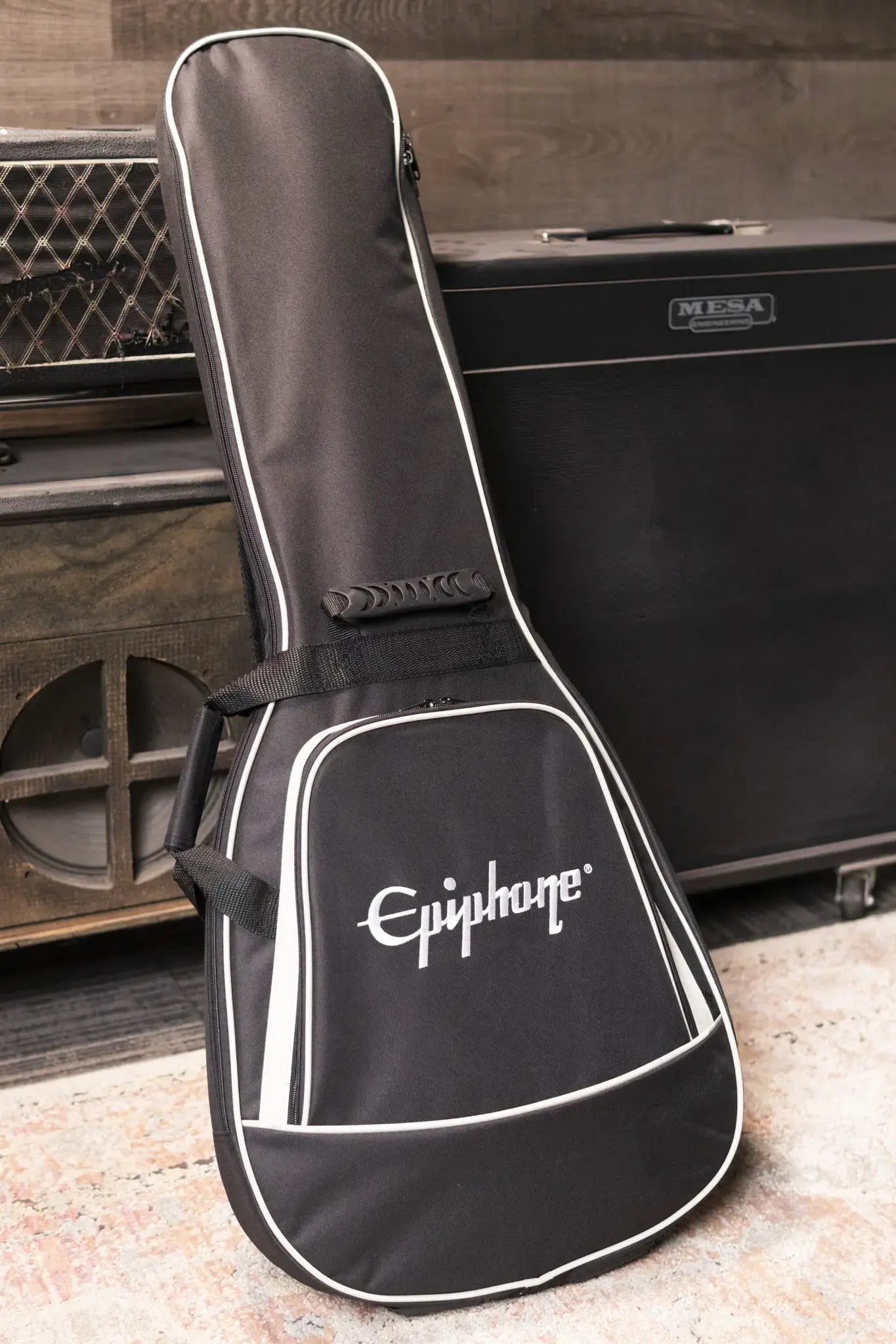 Epiphone Les Paul Custom Electric Guitar - Heritage Cherry Sunburst with Gig Bag