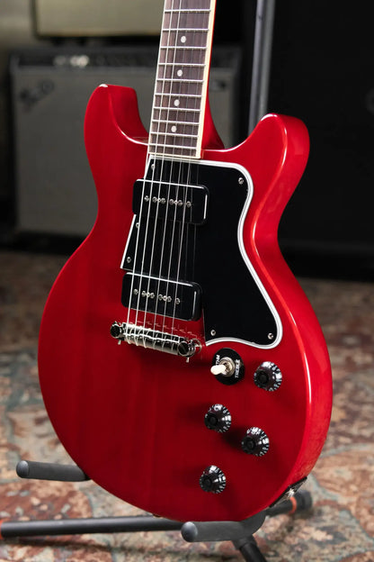 Epiphone Les Paul Special Double Cut Electric Guitar - Cherry Red