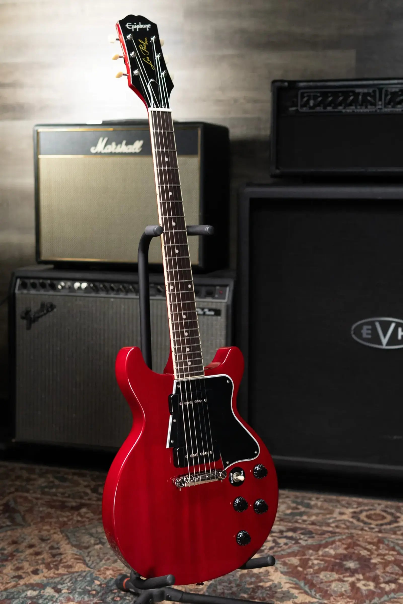 Epiphone Les Paul Special Double Cut Electric Guitar - Cherry Red