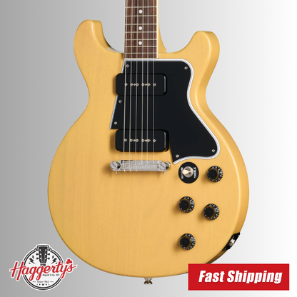 Epiphone Les Paul Special Double Cut Electric Guitar - TV Yellow with Gig Bag