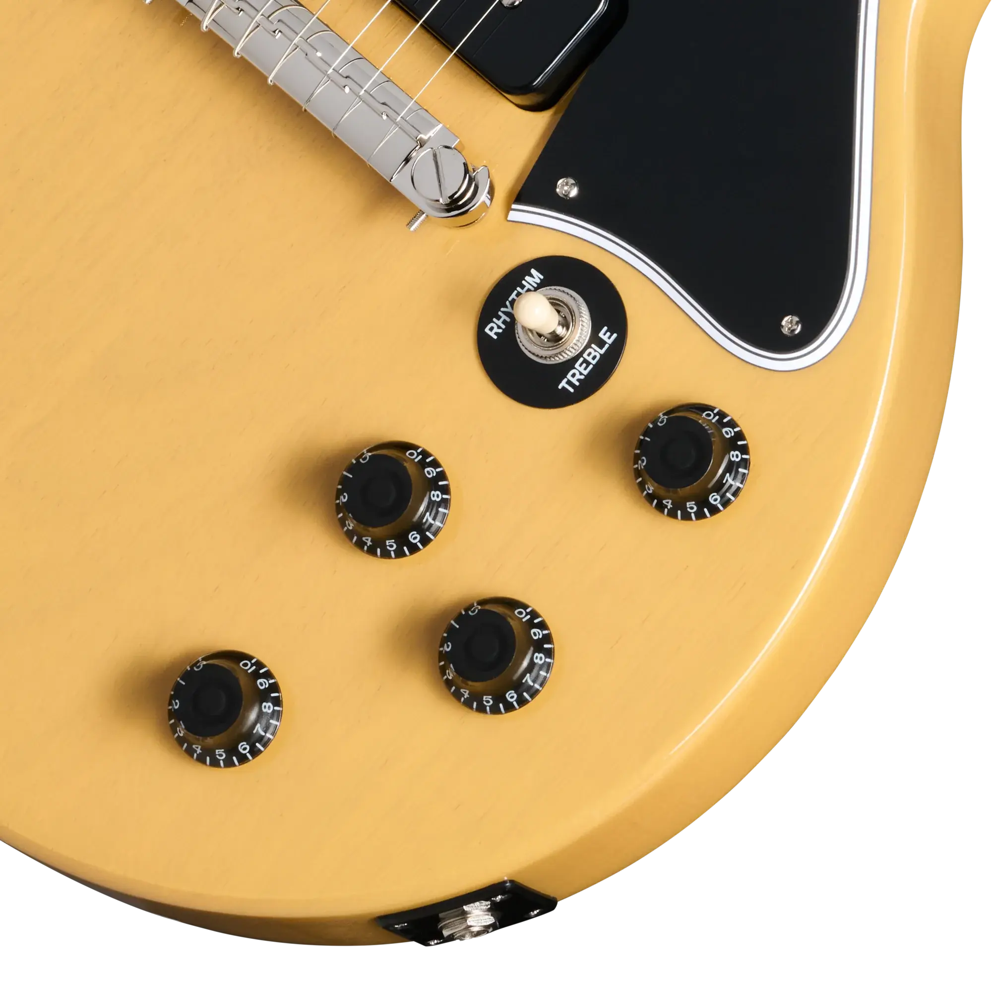Epiphone Les Paul Special Double Cut Electric Guitar - TV Yellow with Gig Bag