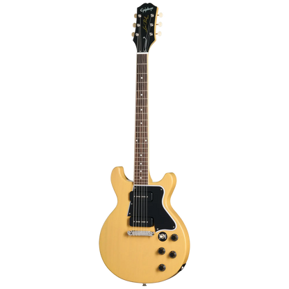 Epiphone Les Paul Special Double Cut Electric Guitar - TV Yellow with Gig Bag