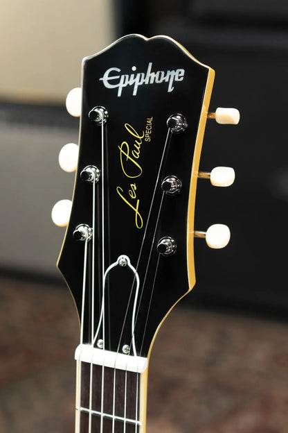 Epiphone Les Paul Special Double Cut Electric Guitar - TV Yellow with Gig Bag