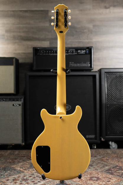Epiphone Les Paul Special Double Cut Electric Guitar - TV Yellow with Gig Bag