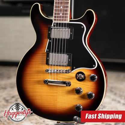Epiphone Les Paul Special Double Cut Figured Electric Guitar - Bourbon Burst