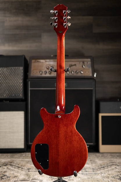 Epiphone Les Paul Special Double Cut Figured Electric Guitar - Bourbon Burst