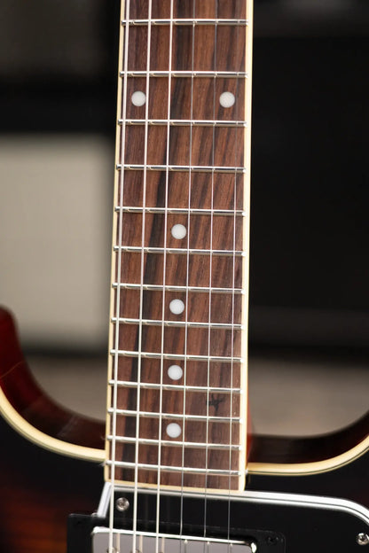 Epiphone Les Paul Special Double Cut Figured Electric Guitar - Bourbon Burst