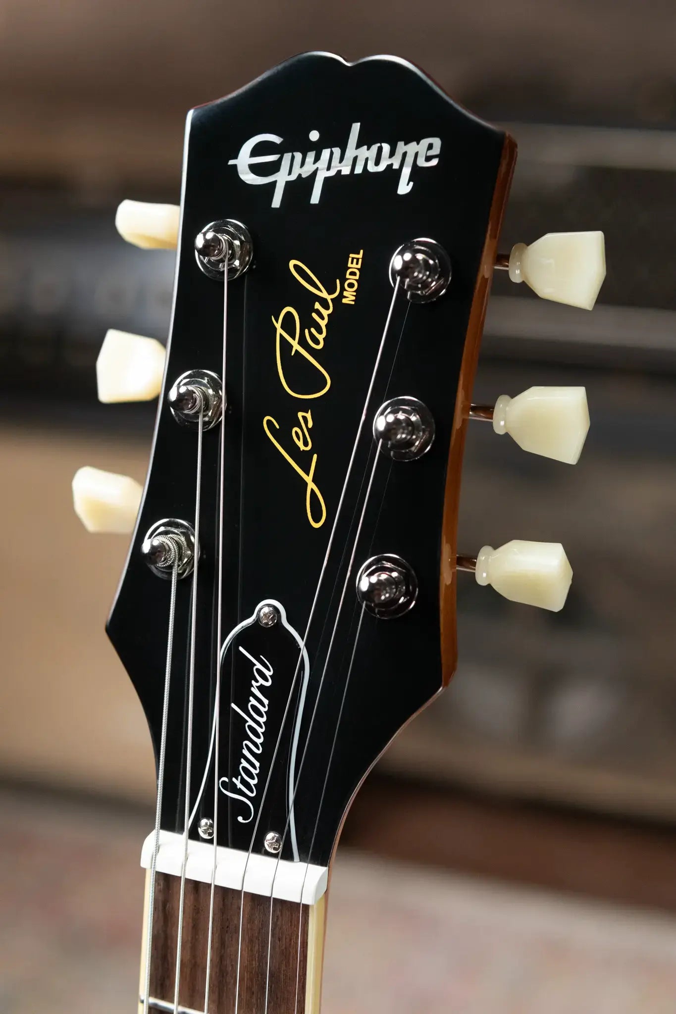 Epiphone Les Paul Standard 50s Electric Guitar - Goldtop with Gig Bag