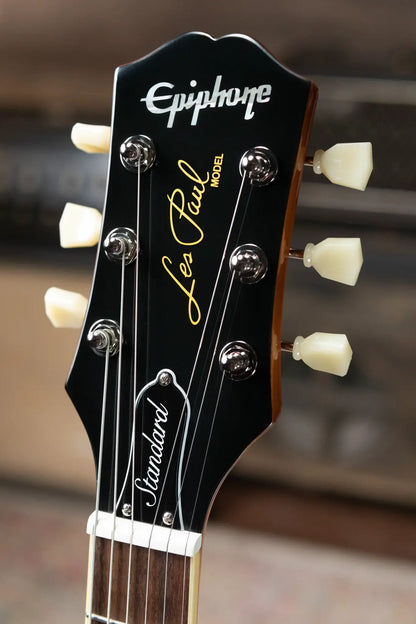 Epiphone Les Paul Standard 50s Electric Guitar - Goldtop with Gig Bag