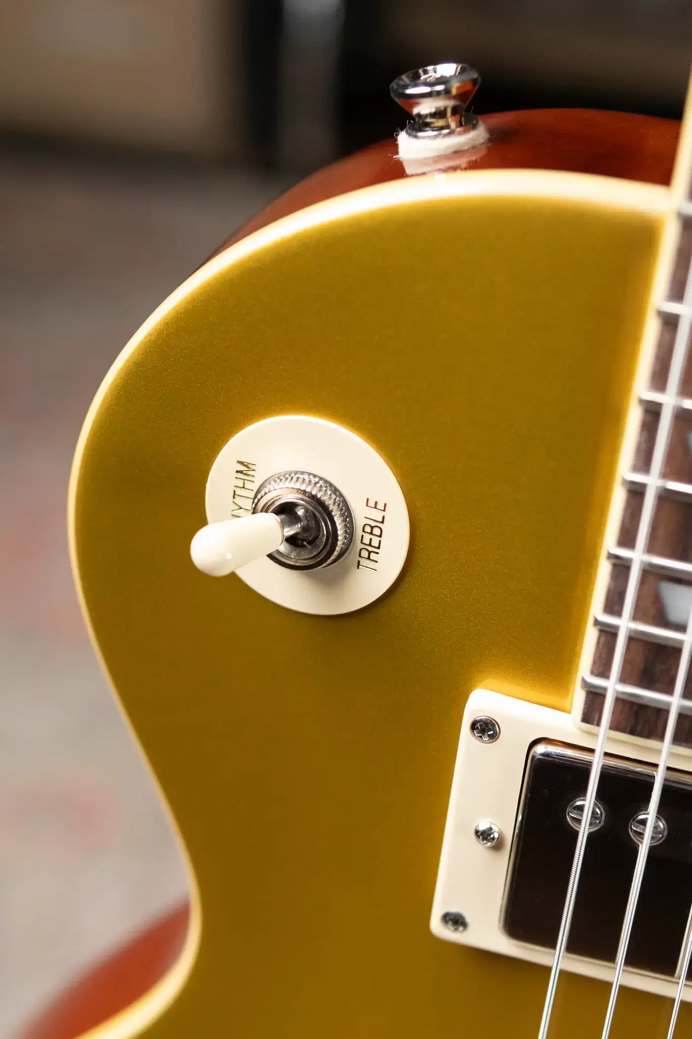 Epiphone Les Paul Standard 50s Electric Guitar - Goldtop with Gig Bag